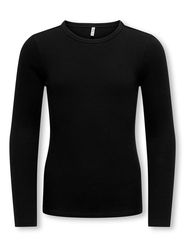 KIDS ONLY Longsleeve "Lucky" in Schwarz - 122/128