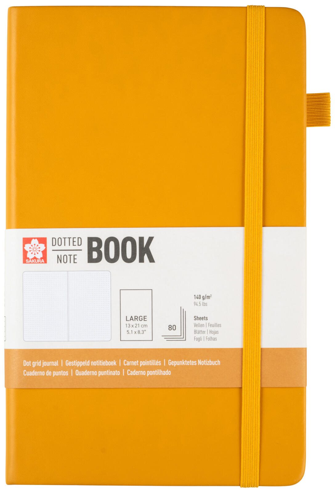 Sakura Notizbuch, punktraster, 160 Seiten, ca. DIN A5 94167303