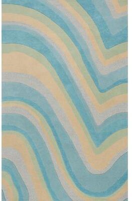 Porch & Den Schefflin Hand-tufted Wool Ocean Rug