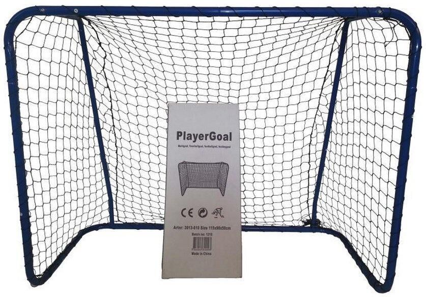 Hockeytor "Eurostick Player", blau, Sport-Tore, B/H/L: 115cm x 90cm x 50cm, Stahl, Hockeytor, B:115cm H:90cm L:50cm blau B/H/L: 115cm x 90cm x 50cm, Stahl
