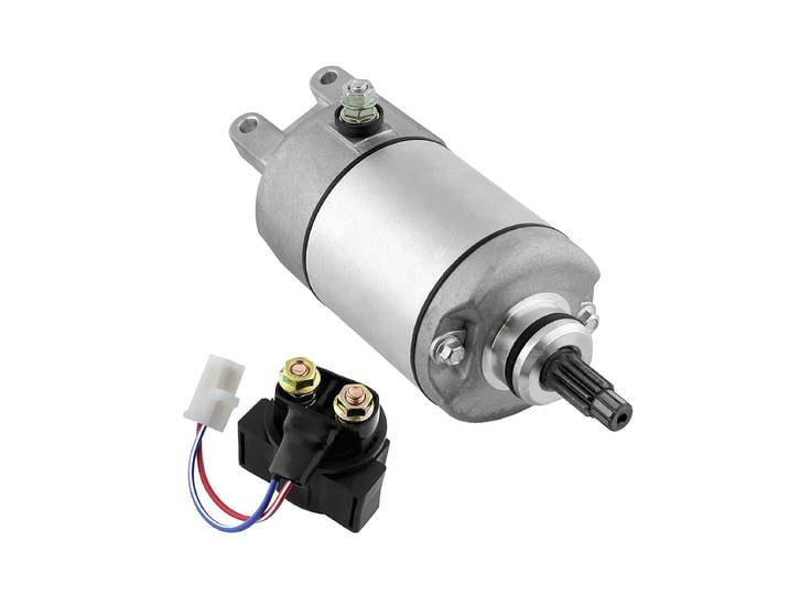 Ensemble démarreur et relais pour Honda Fourtrax 300 Trx300 Trx300Fw 2X4 4X4 1988-2000 ​ 31200-HC4-033