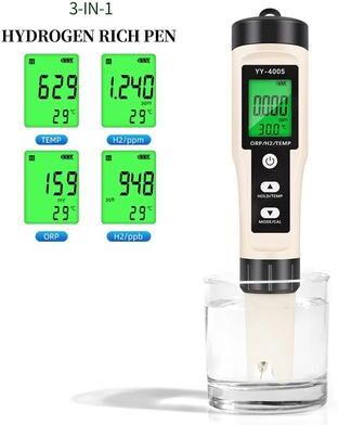 Uplift Picks AquaSense 4 in 1 PH ORP Hydrogen Meter With Temperature 3 In 1