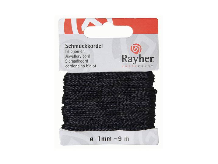 Rayher Schmuckkordel Dunkelblau ⌀ 1 mm 20 m