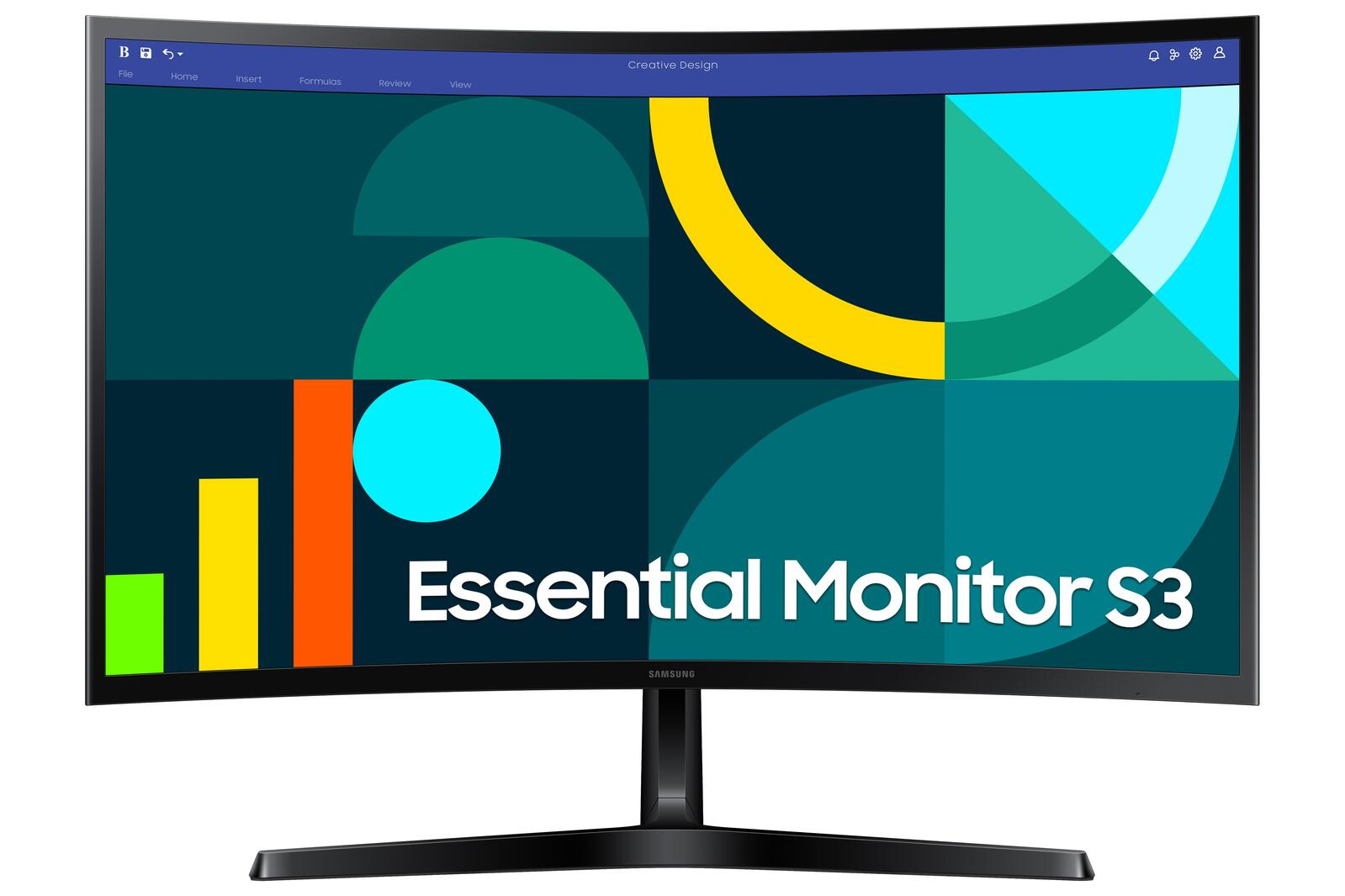 Samsung Essential S3 S36GD Curved Monitor 68cm (27") LS27D366GAUXEN