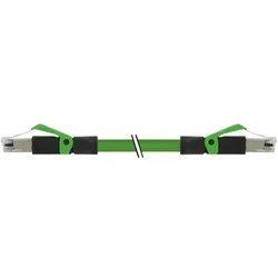 Murr Elektronik Murr Ethernet RJ45 7000-74301-7960100 gerade, Verbindungsleitung 1m 1, Elektronikkabel + Stecker, Grün