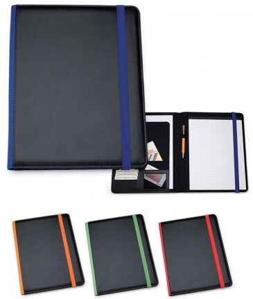Cartella A4 Similpelle Colorata  25x32cm con Elastico Personalizzate o neutre