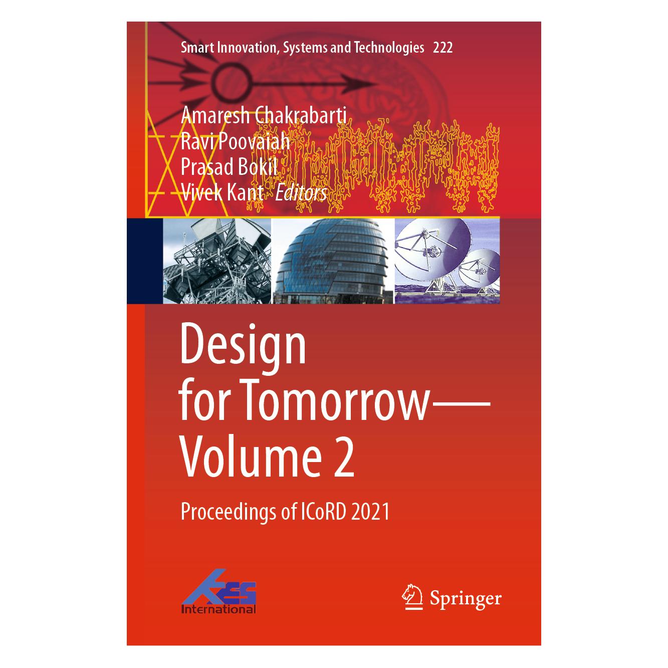 Springer Design for Tomorrow-Volume 2 (Englisch, Hardcover, Amaresh Chakrabarti, Bokil, Prasad, Ravi Poovaiah, Vivek Kant) (63701055)
