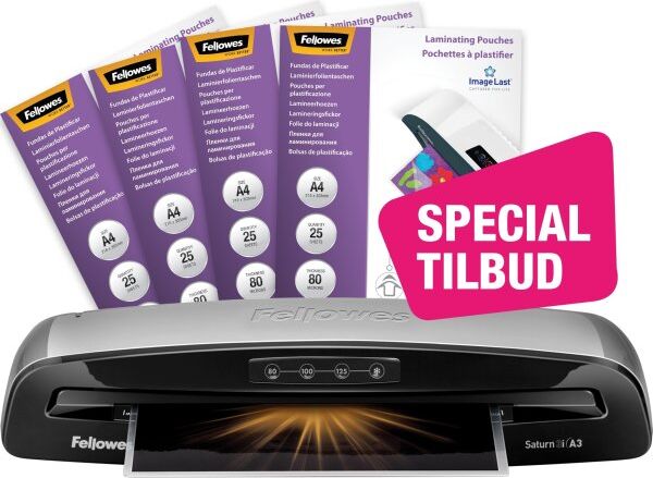 Specialtilbud Fellowes Saturn A3 Lamineringmaskine
