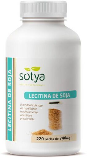 Sotya Soy Lecithin 220 Pearls 740 mg