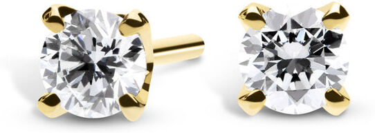 Silván Solitaire timanttikorvakorut 0,40ct, keltakultaa, timanttikorut