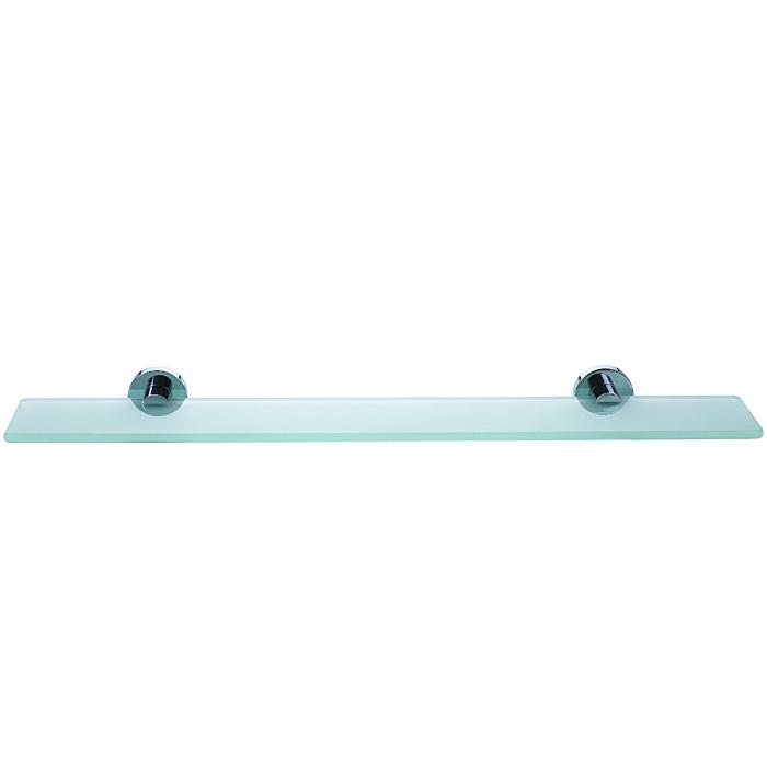 nwb Glasablage Pro 020 P02200 chrom, Glas satiniert, mit Befestigungstechnik