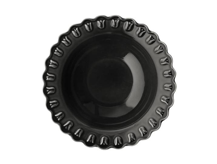 PotteryJo Bol de service Tulipa large Ø30 cm Almost black