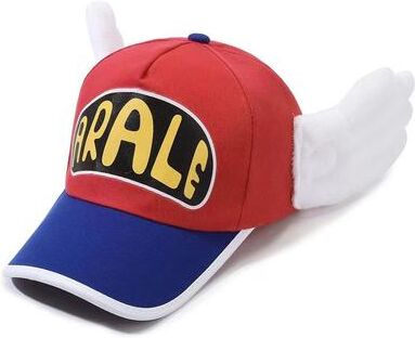 Fusion Finds Arale Anime Baseball Cap With Plush Wings Cute Cartoon Hat red