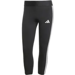 ADIDAS Damen Tight Essentials 3-Streifen, Größe M in Schwarz Schwarz