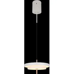 Trio T340219176 LED Pendelleuchte KEATON  | 34W integrierte LED-Quelle | 1x4000lm | 2300+3000+4000K | Seilleuchte | Trio - SwitchDimmer | grau