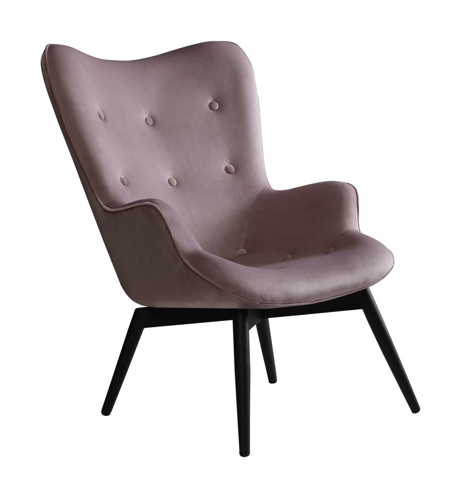 Artistiq Living Fauteuil Anderson Velvet Paars