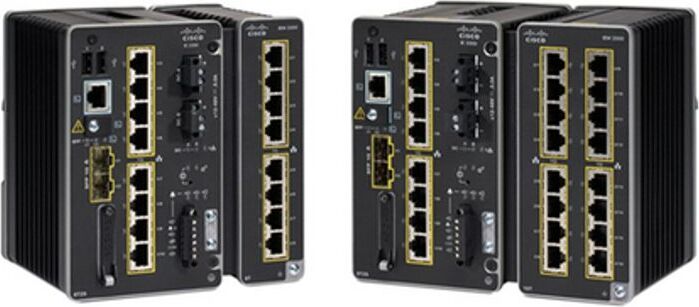 Cisco Catalyst IE3300, Managed, L2, 10G Ethernet (100/1000/10000), Rack-Einbau