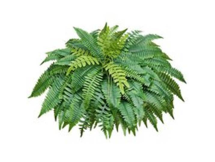VEVOR Künstlicher Farn 127cm, 596g Künstliche Pflanzen mit 96 Wedeln aus Kunststoff & Seidenstoff, UV-beständiger Artifizieller Boston Farn für Haus Garten Balkon Büro Dekoration, ohne Blumentopf