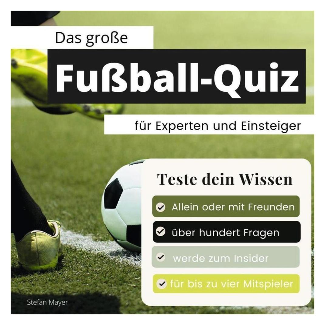 27amigos Das grosse Fussball-Quiz für Experten und Einsteiger (Deutsch, 1 - 4 Spieler) (56905328)