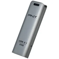 PNY FD64GESTEEL31G-EF USB-Stick 64 GB 3.2 Gen 1 (3.1 Gen 1) Edelstahl