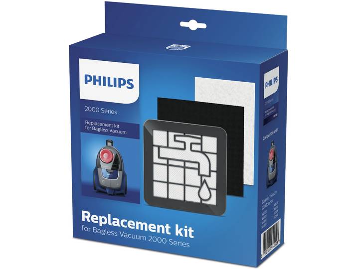 PHILIPS Filter-Set XV1220/01 , schwarz, Filterkartuschen, Filter-Set