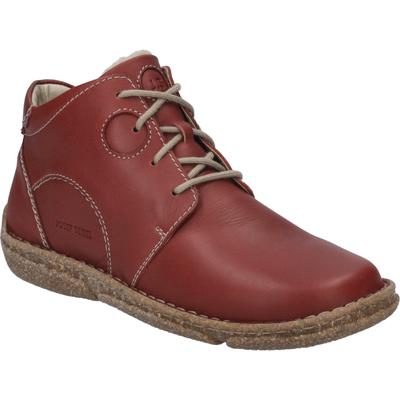 Stiefelette JOSEF SEIBEL "Neele 46, hibiscus", Damen, Gr. 43, braun (hibiscus), Obermaterial: 100% Rindsleder Leather cow., Schuhe Stiefelette