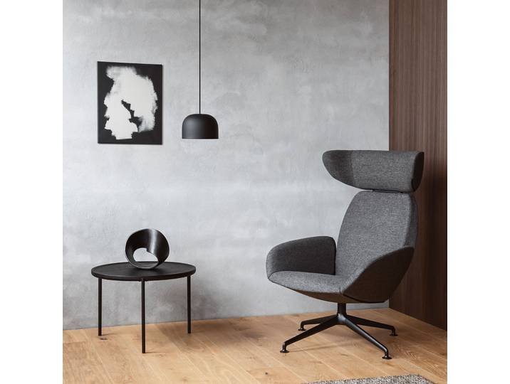 Quay Pendelleuchte Small Ø22 Black - PLEASE WAIT to be SEATED - Wohnzimmer - Modern - Metall - Einflammig