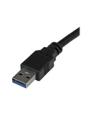StarTech.com 80cm USB 3.0 auf eSATA Festplatten / HDD / SSD / ODD Kabel S-ATA 6Gb/s Speicher-Controller 6 GBps (USB3S2ESATA3)