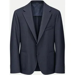 Modern-Fit Sakko Sawyer ungefüttert Blau 28