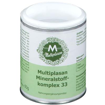 Multiplasan Mineralstoffkomplex 33 Tabletten 350 St