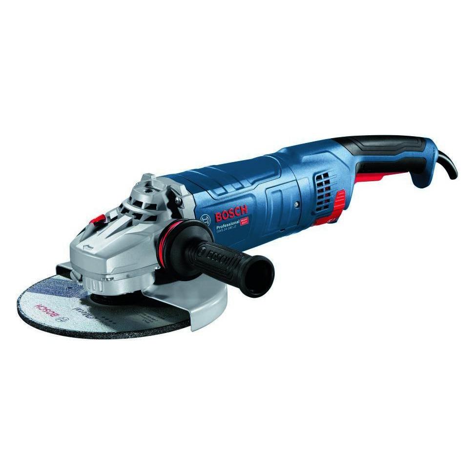 Bosch Hausgeräte Bosch Blauw GWS 24-180 JZ Professional Haakse Slijper | 2400 W | 180 mm - 06018C2300 (180 mm) (06018C2300)