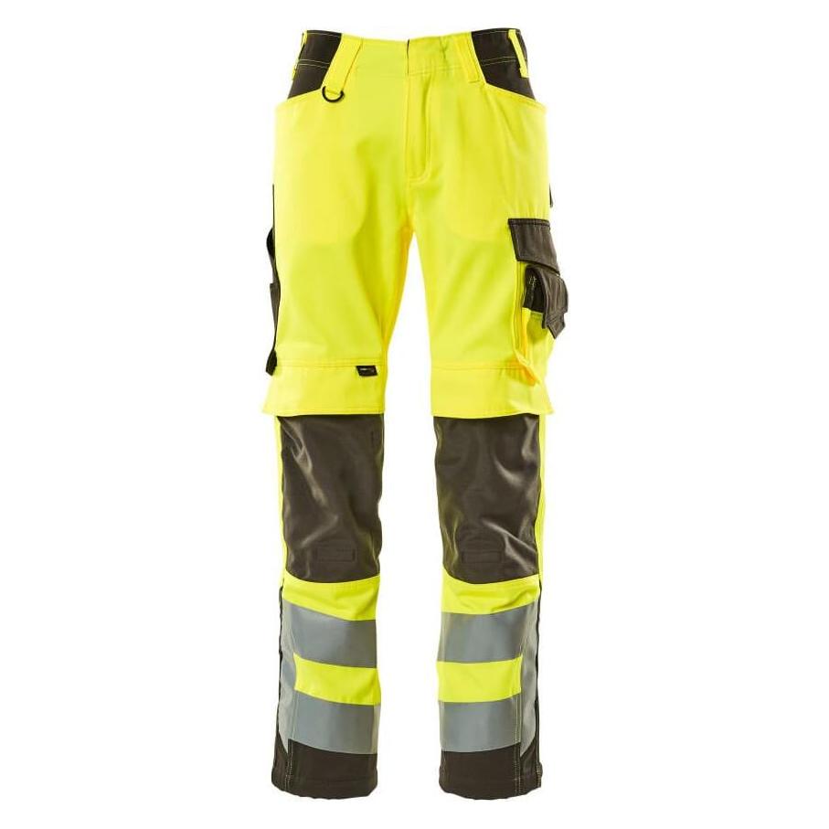 Mascot unisex Warnschutzhose Kendal gelb, dunkelanthrazit Grösse 94 (94) (10016745367103)