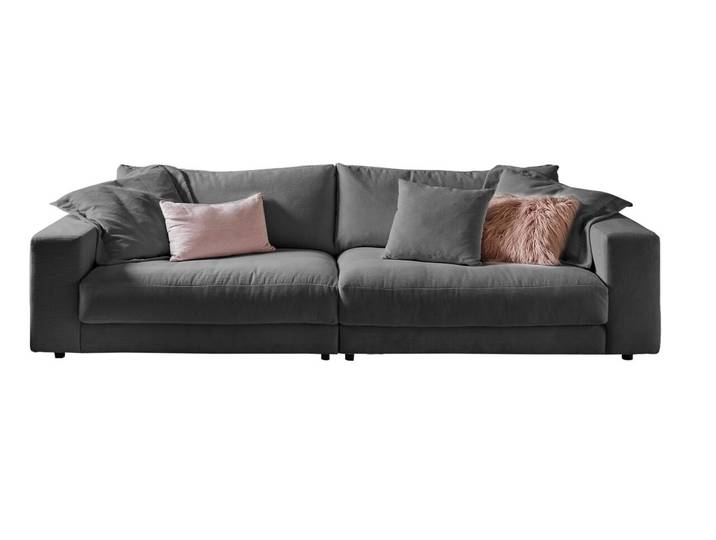 Lounge Handmade Big Sofa LH-SAMBIA, anthrazit, Cord