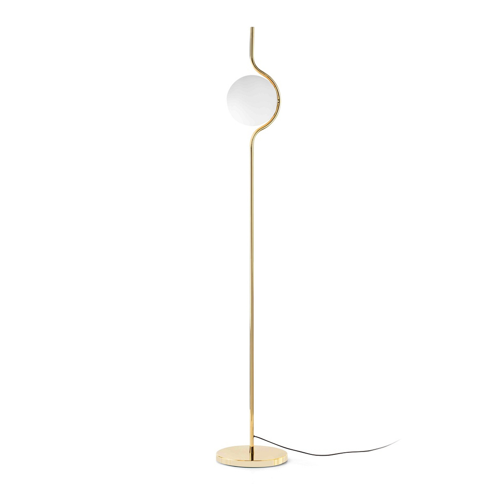 Faro 29693D LED Vloerlamp, Goud, Metaal, 6 Watt