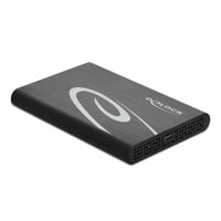 Externes Gehäuse für 2.5" SATA HDD / SSD mit SuperSpeed USB 10 Gbps (USB 3.1 Gen 2), Laufwerksgehäuse schwarz