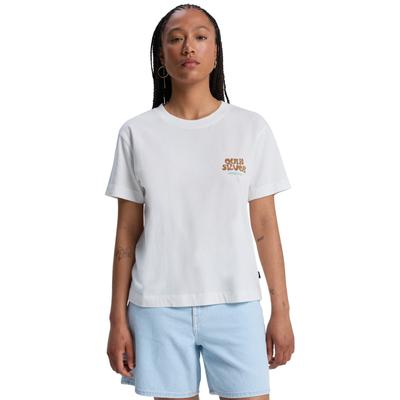T-Shirt QUIKSILVER "Standard", Damen, Gr. M, weiß, Obermaterial: 100% Baumwolle., Shirts T-Shirt