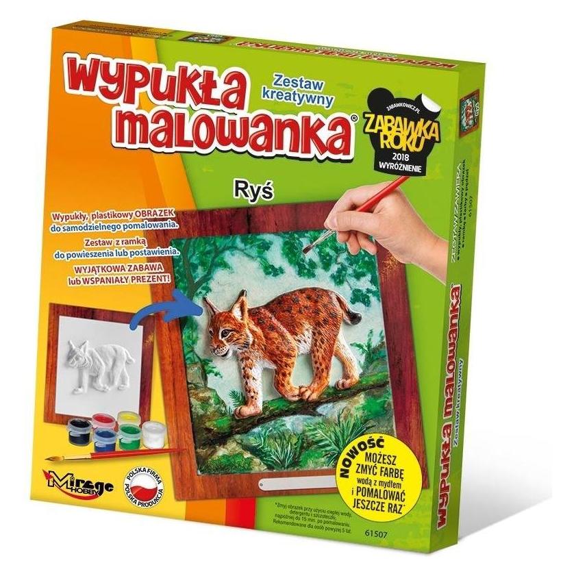 Mirage Konvexes Malbuch Wald - Luchs (392587)