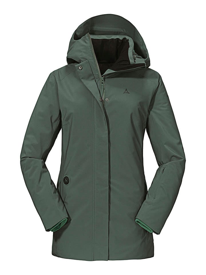 Schöffel Hybridjacke "Cambria" in Grün - 44
