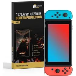 2x Displayschutzfolie für Nintendo Switch ANTI-REFLEX Displayfolie MATT