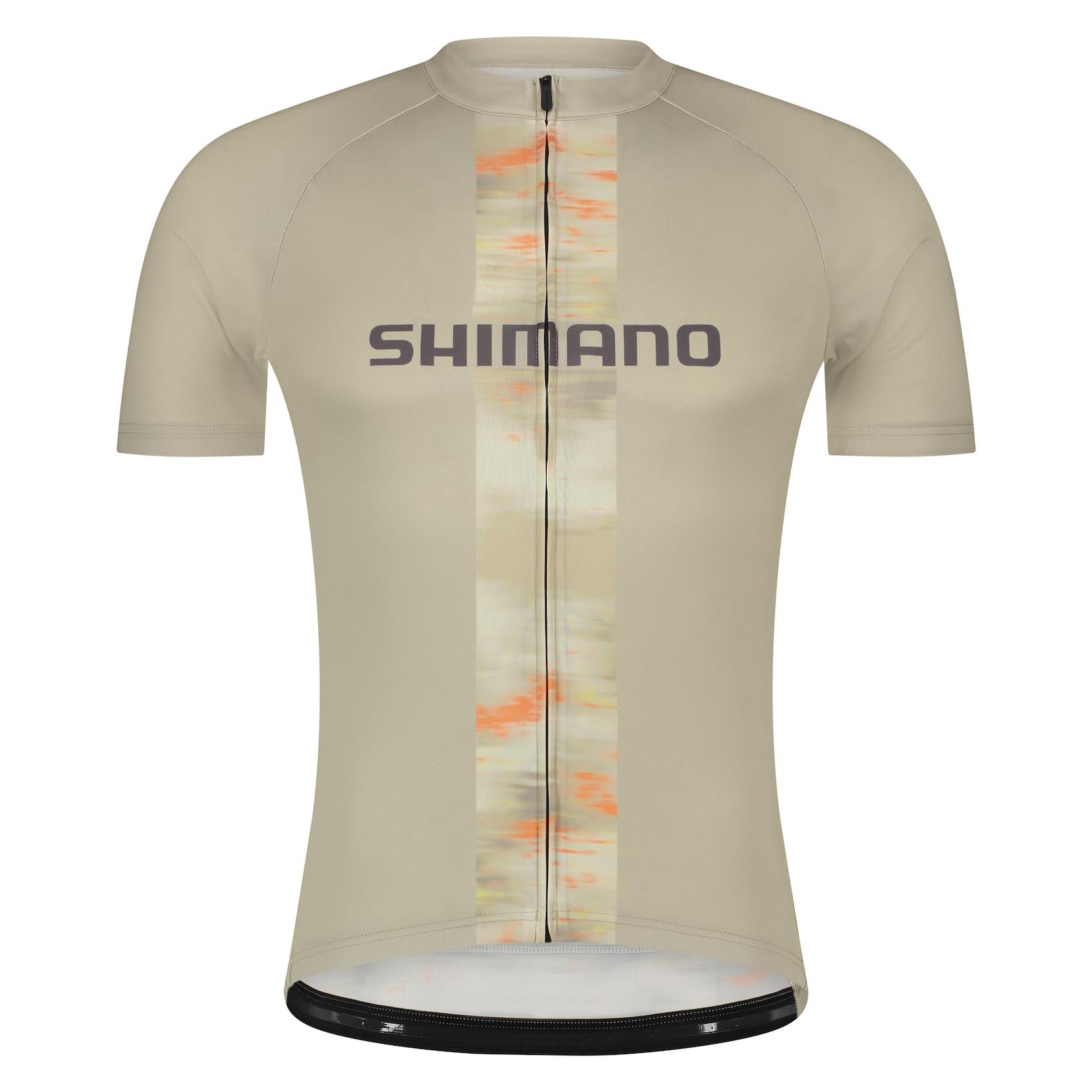 Fahrrad-Kurzarmtrikot LOGO, beige