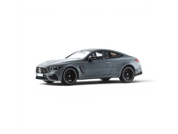 NZG Mercedes‑AMG CLE 53 Coupé 1:18 Modellauto hochwertiges Diecast Sammlermodell aus Metall, detailgetreues Sportcoupé mit öffnenden Teilen (alpingrau)