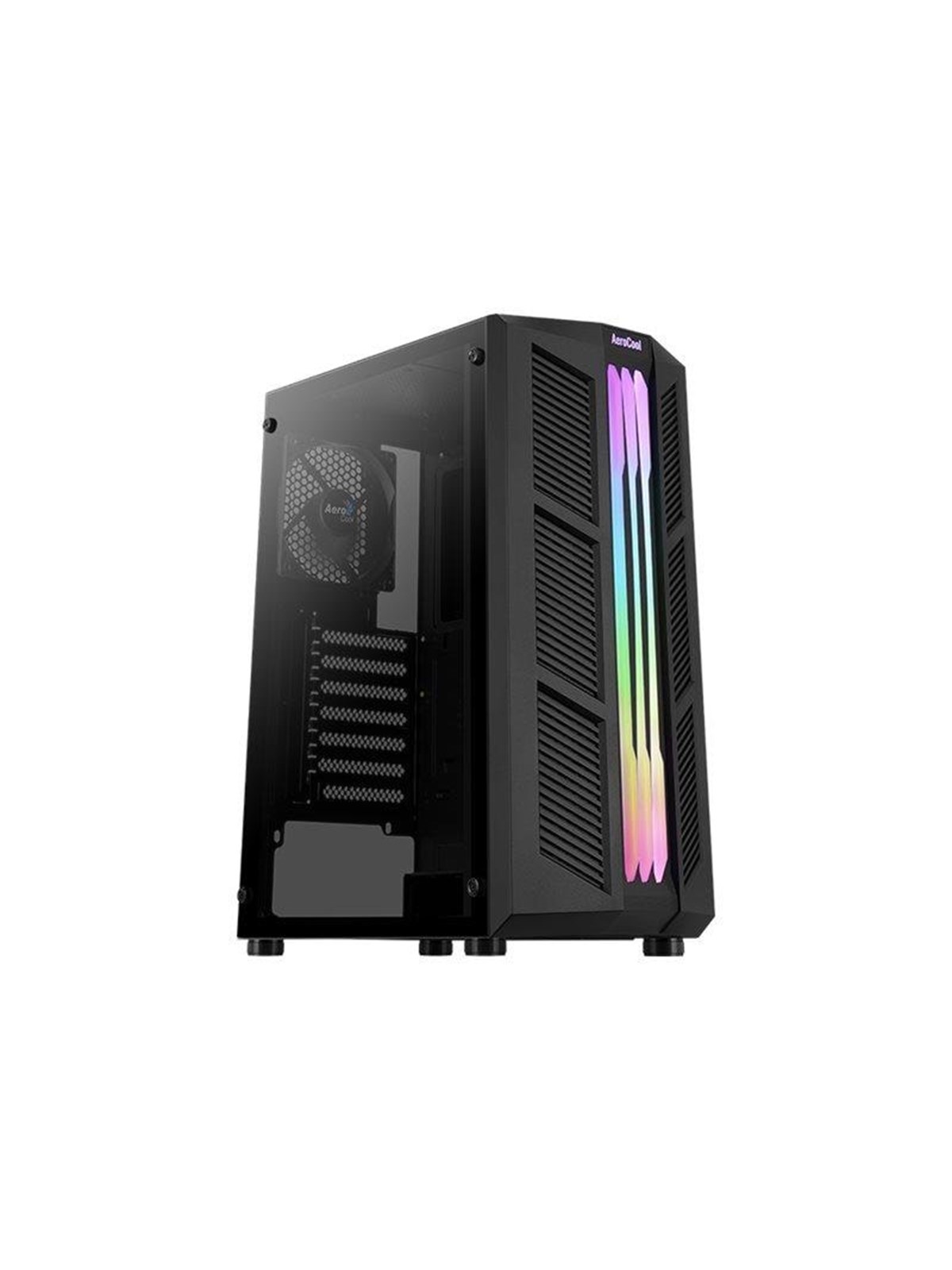AeroCool Prime - MDT - ATX - Gehäuse - Tower - Schwarz