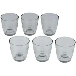 alpina Trinkglas 225ml 6-teilig, Trinkgläser, Transparent