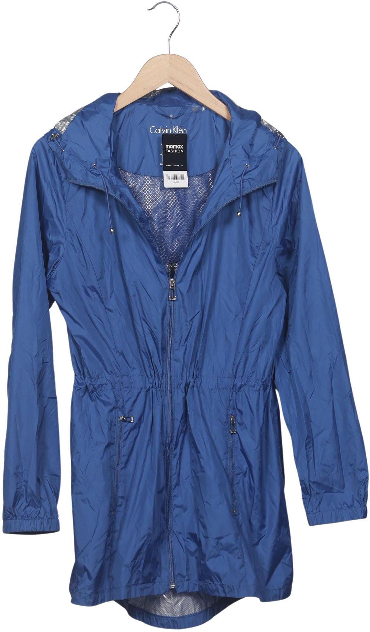 Calvin Klein Damen Mantel, Blau, Gr. M, Tex / Membran / Synthetik - Second Hand