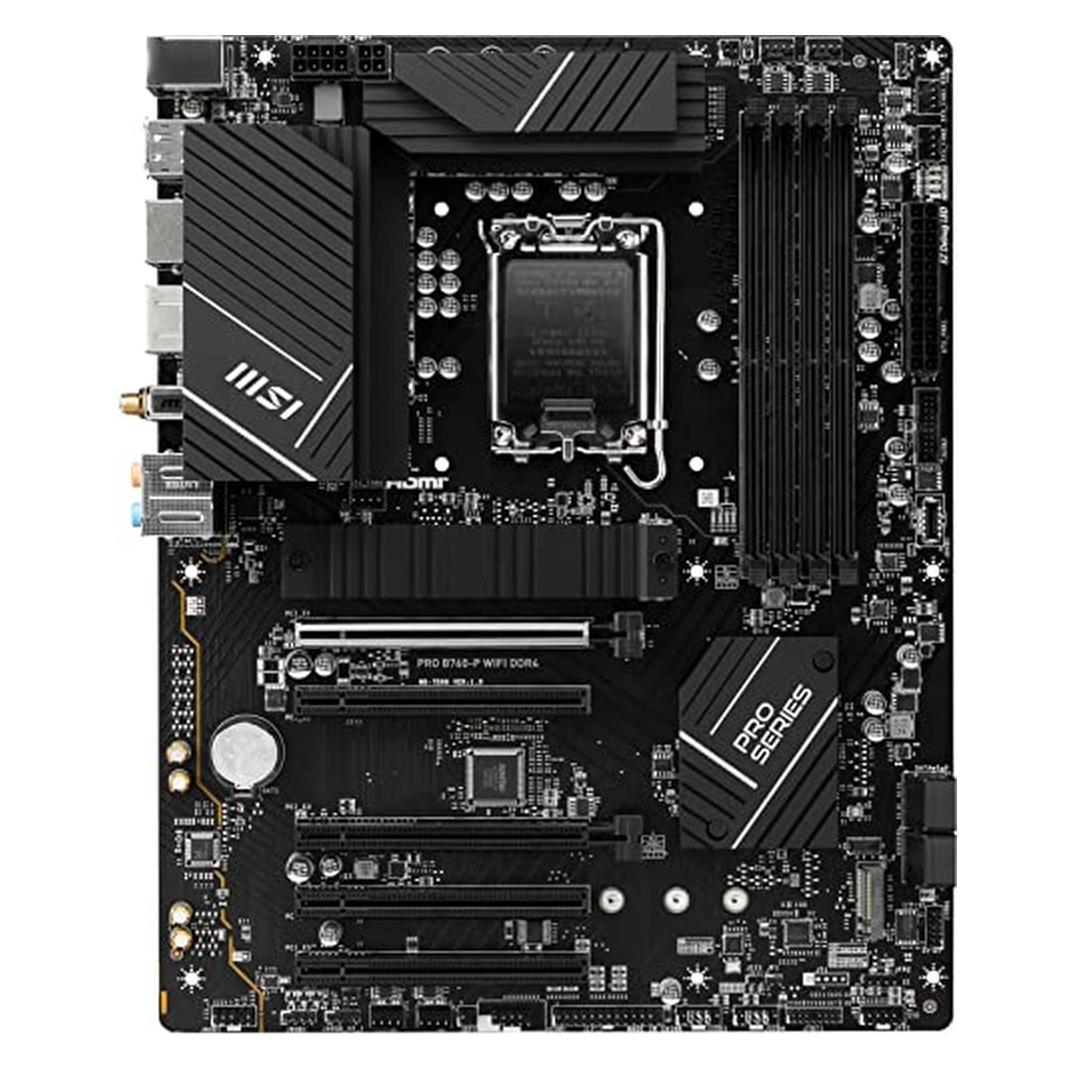 MSI PRO B760-P WIFI DDR4 (LGA 1700, Intel B760, ATX) (PRO B760-P WIFI DDR4)