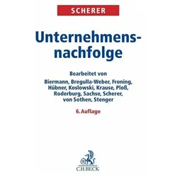 Unternehmensnachfolge, Fachbücher von Rudolf-Matthias Hübner, Bastian Biermann, Christoph Froning, Stephan Scherer, Iris Janina Bregulla-Weber, Heinrich Sudhoff