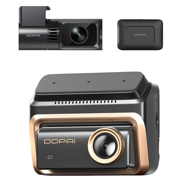 DDpai Z90 Master 4G-Dashcam (Bluetooth, Eingebautes Display, Eingebautes Mikrofon, GPS-Empfänger, WLAN, 4K) (Z90 Master 4G)