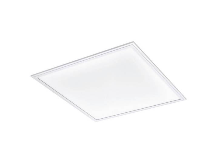 Eglo Led-Paneel, Weiss, Metall, Kunststoff, quadratisch, 59.5x5x59.5 cm, Lampen & Leuchten, Innenbeleuchtung, Deckenlampe, LED-Paneele