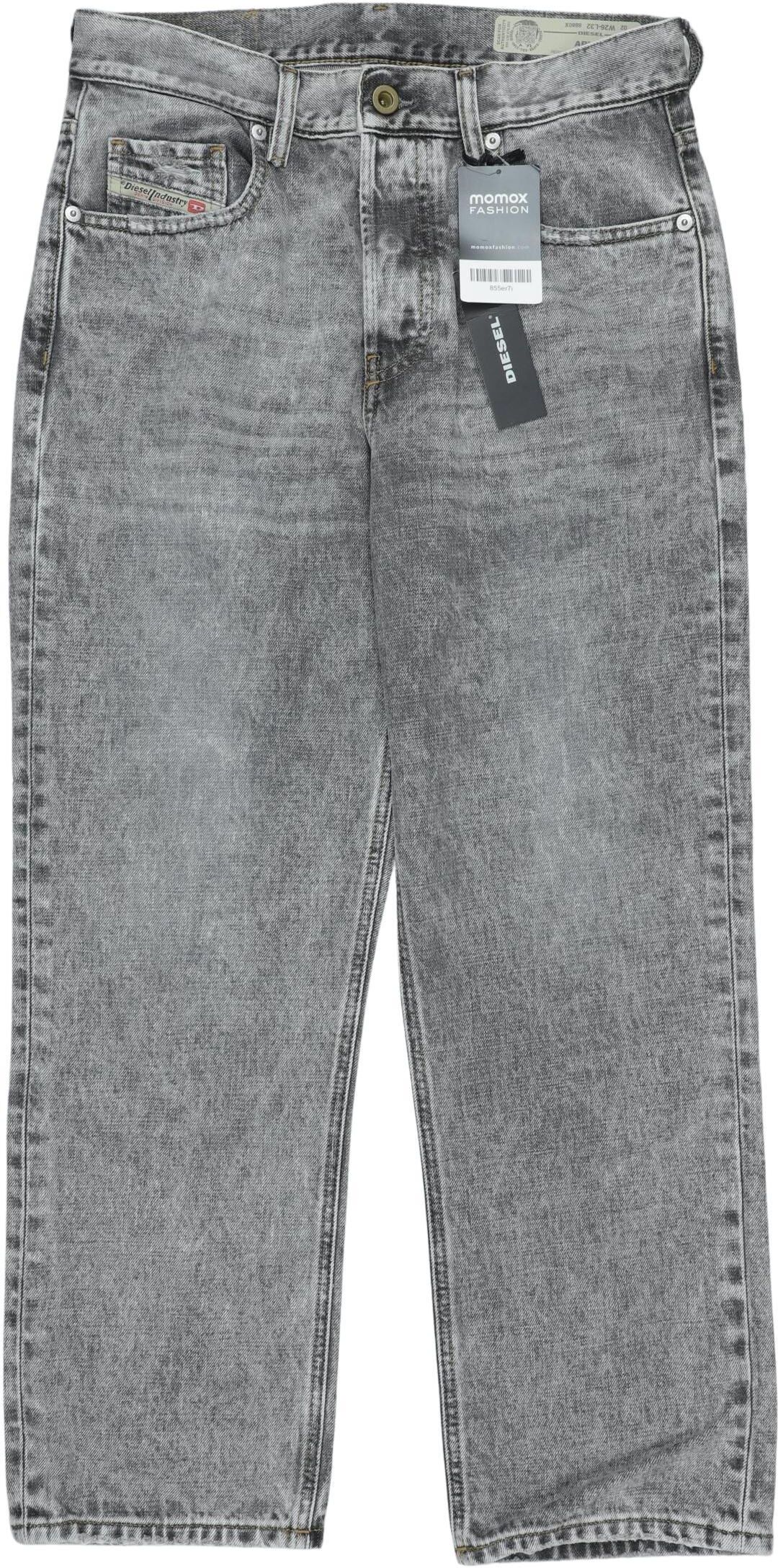 Diesel Damen Jeans, Grau, Gr. W26, Baumwolle - Second Hand
