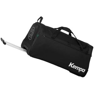 Kempa Sporttasche L, schwarz, mit Schuhfach & Rollen, 73,5 cm, 90 Liter